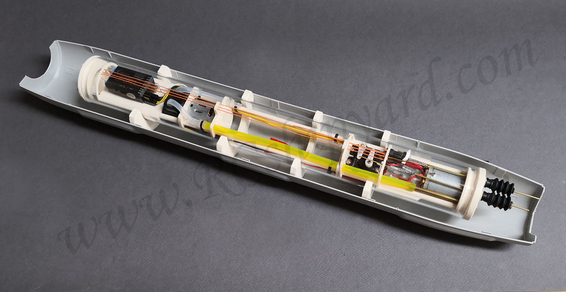 WTC KIT (50x400mm) with fitting/conversion set for Trumpeter Seawolf