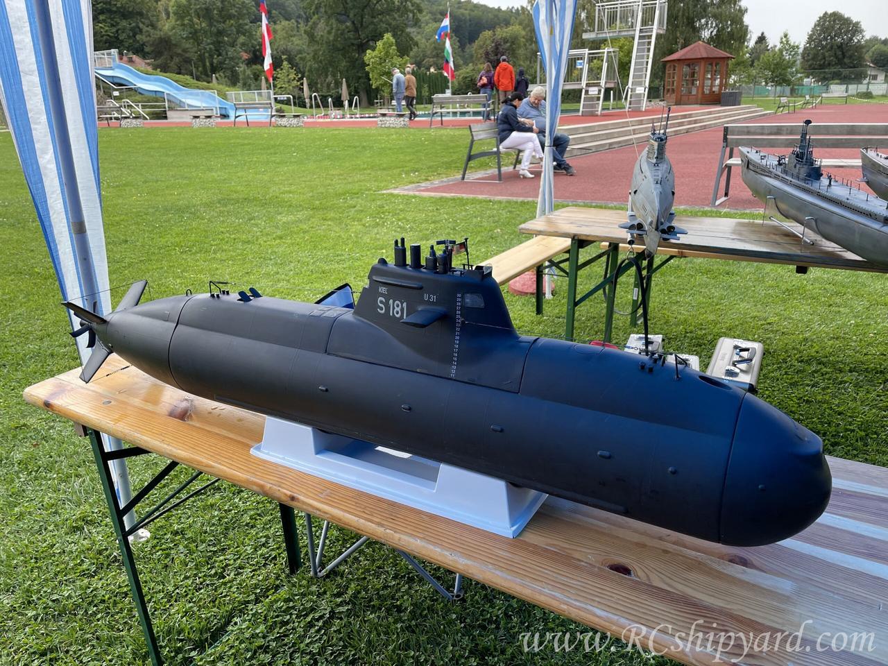 0022 RC Submarine Shipyard model submarines, parts and knowledge base