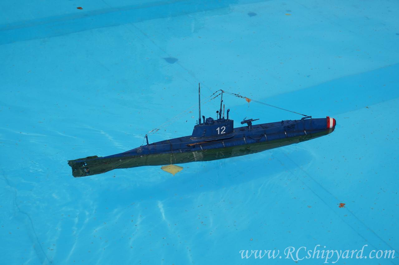 0023 RC Submarine Shipyard model submarines, parts and knowledge base