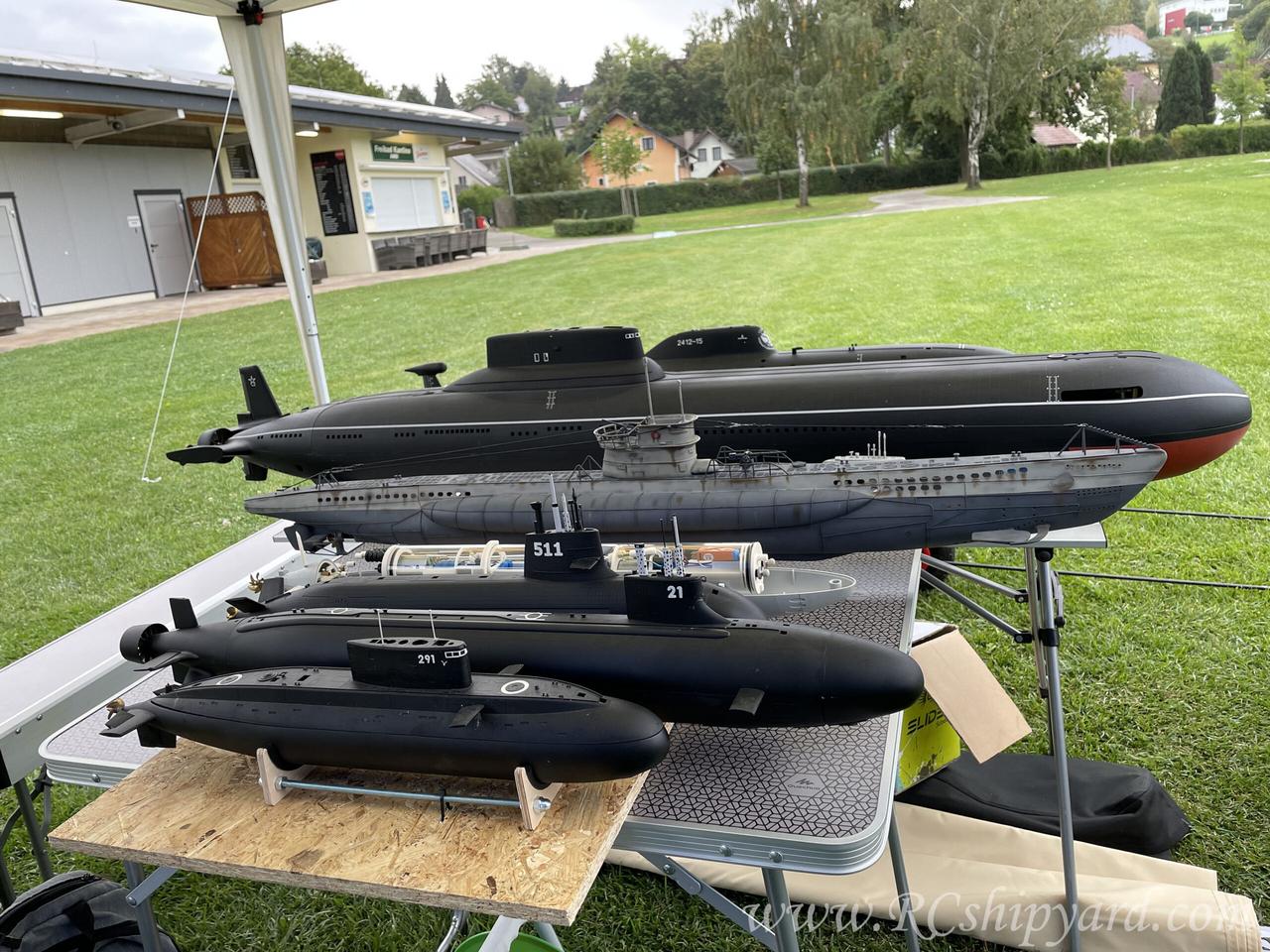 0029 RC Submarine Shipyard model submarines, parts and knowledge base